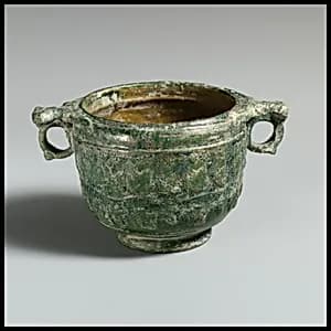 Terracotta scyphus (drinking cup) by Unknown Artist