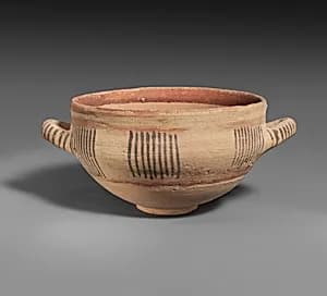 Terracotta skyphos (deep drinking cup) by Unknown Artist