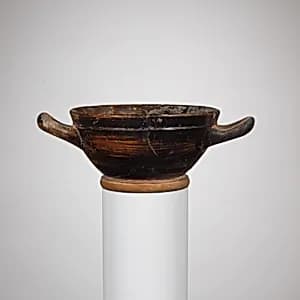Terracotta skyphos (deep drinking cup) by Unknown Artist