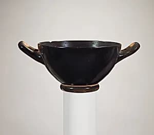Terracotta skyphos (deep drinking cup) by Unknown Artist