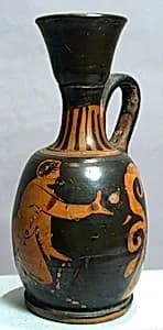 Terracotta squat lekythos by Unknown Artist
