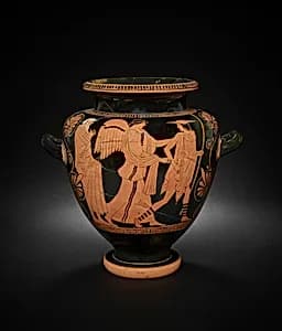 Terracotta stamnos