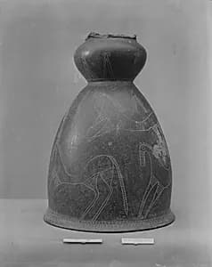 Terracotta stand for a cauldron by Unknown Artist