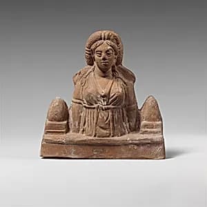 Terracotta statuette by Unknown Artist