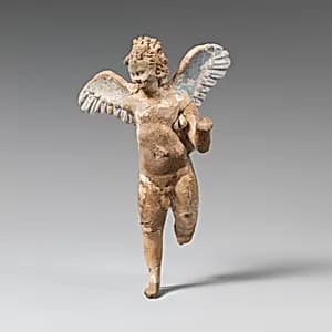 Terracotta statuette of Eros by Unknown Artist