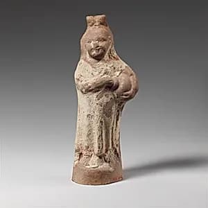 Terracotta statuette of Harpocrates by Unknown Artist