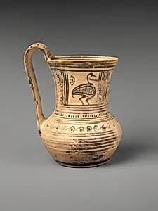 Terracotta tankard by Unknown Artist
