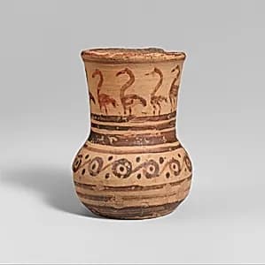 Terracotta tankard by Unknown Artist