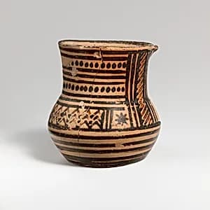 Terracotta tankard by Unknown Artist