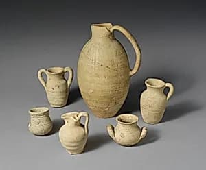 Terracotta two-handled cup by Unknown Artist