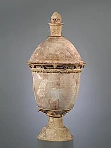 Terracotta vase by Unknown Artist