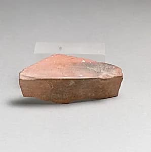 Terracotta vase fragment by Unknown Artist