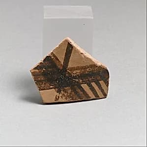 Terracotta vessel fragment by Unknown Artist