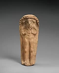 Terracotta woman by Unknown Artist