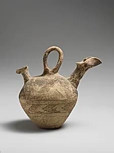 Terracotta zoomorphic askos (vessel) by Unknown Artist