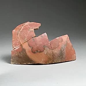 Vase fragment by Unknown Artist
