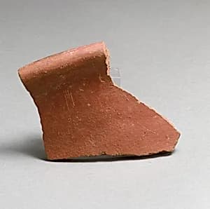 Vase fragment by Unknown Artist