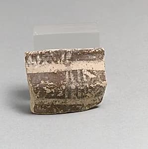 Vase fragment by Unknown Artist