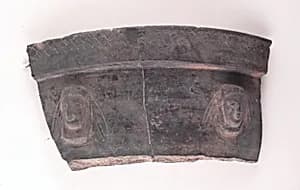 Vase fragment by Unknown Artist