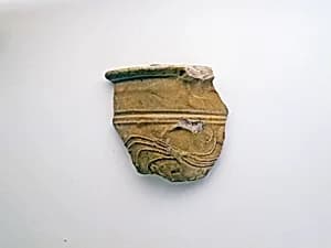 Vase fragment by Unknown Artist