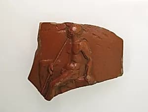 Vase Fragment by Unknown Artist