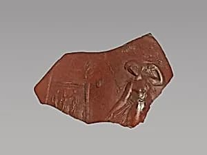 Vase Fragment by Unknown Artist