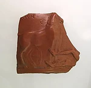 Vase Fragment by Unknown Artist