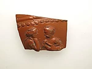 Vase fragment by Unknown Artist