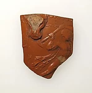 Vase fragment by Unknown Artist