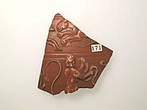 Vase fragment by Unknown Artist