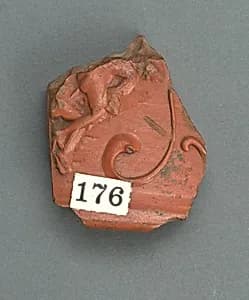 Vase fragment by Unknown Artist