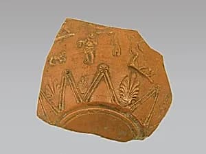 Vase fragment by Unknown Artist