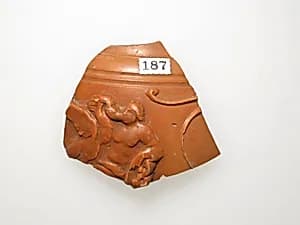 Vase Fragment by Unknown Artist