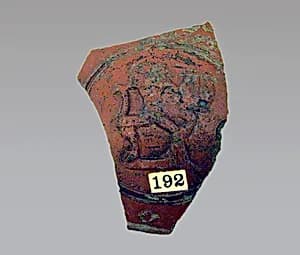 Vase Fragment by Unknown Artist