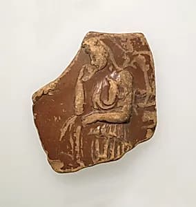 Vase fragment by Unknown Artist