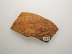 Vase fragment by Unknown Artist