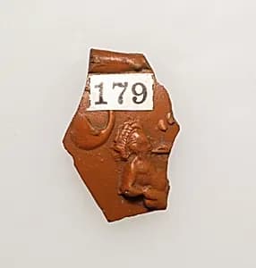 Vase fragment by Unknown Artist