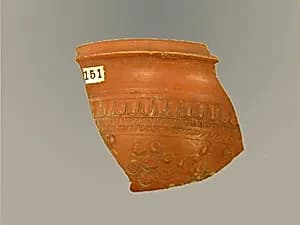 Vase fragment by Unknown Artist