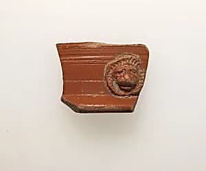 Vase fragment by Unknown Artist