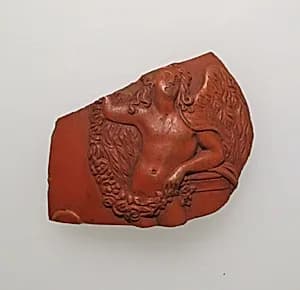 Vase fragment by Unknown Artist