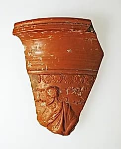 Vase Fragment by Unknown Artist