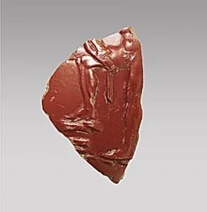 Vase fragment by Unknown Artist