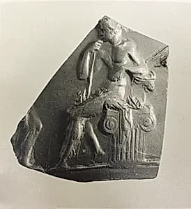 Vase fragment by Unknown Artist