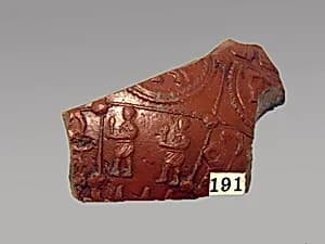 Vase fragment by Unknown Artist