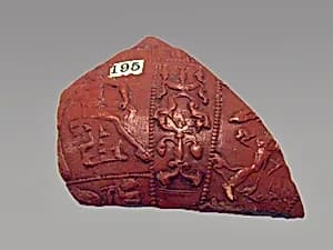 Vase fragment by Unknown Artist