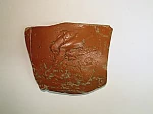 Vase fragment by Unknown Artist