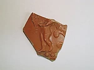 Vase fragment by Unknown Artist
