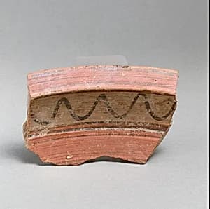 Vase fragment by Unknown Artist