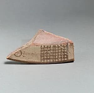 Vase fragment by Unknown Artist