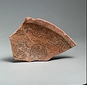 Vase fragment by Unknown Artist